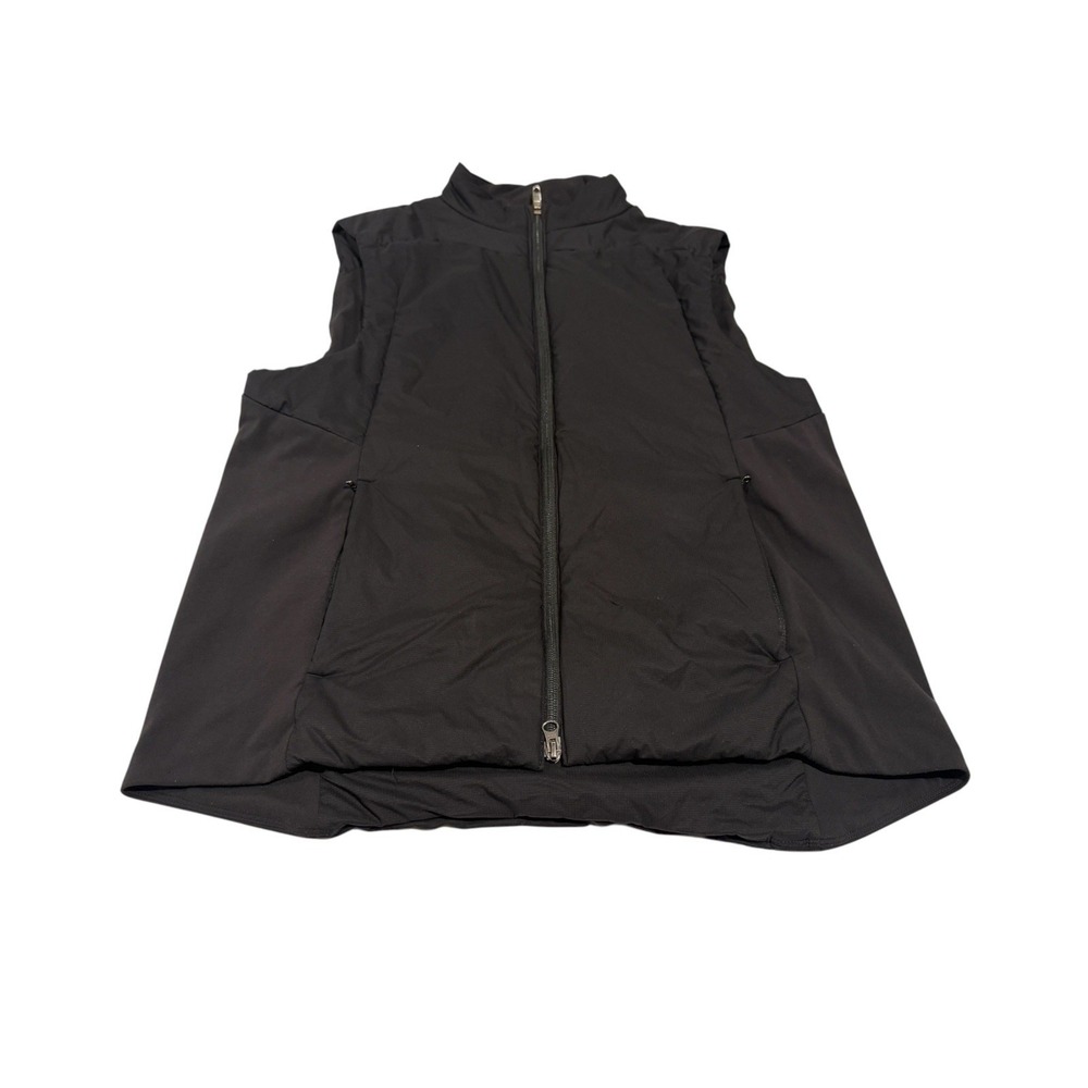 Lululemon Down For It All Vest Womens XL Black Running Puffer Jacket LW4AWMS